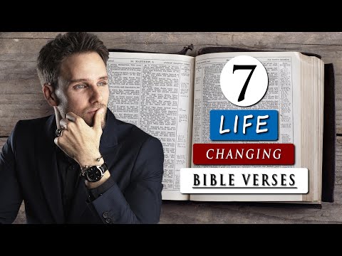 BIBLE VERSES that CHANGED my whole LIFE | 7 POWERFUL VERSES