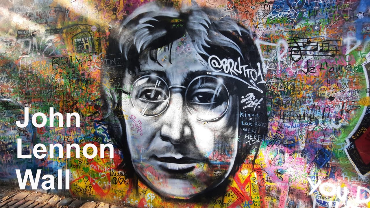 Discover a captivating peek of John Lennon Wall.
