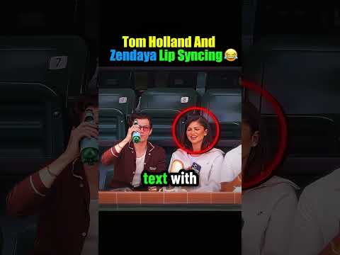 Tom Holland & Zendaya Funniest Lip Syncing😭🥀 Credits: @hijosh
