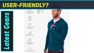 Merino.tech 100 Merino Wool Hoodie Men: The Best Base Layer?