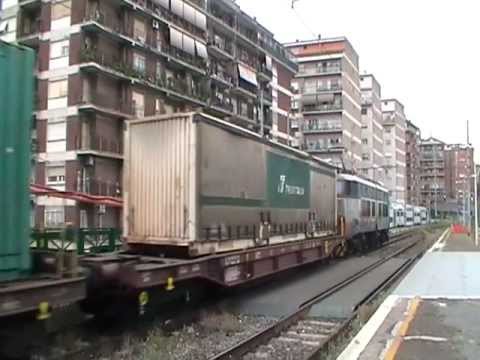 E655.240 in partenza da Roma Tuscolana col TC 67108 Pomezia S. Palomba - Rivalta Scrivia