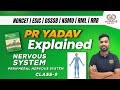 PR Yadav Explained | NERVOUS SYSTEM Peripheral Nervous System | NORCET | ESIC | Class 9 | Nursing