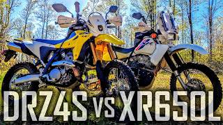 ADV Test: Suzuki DRZ4S vs Honda XR650L ADV Build