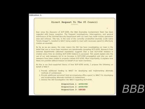 SCP 6590   ULTIMATE SHOWDOWN| Decommissioned SCP