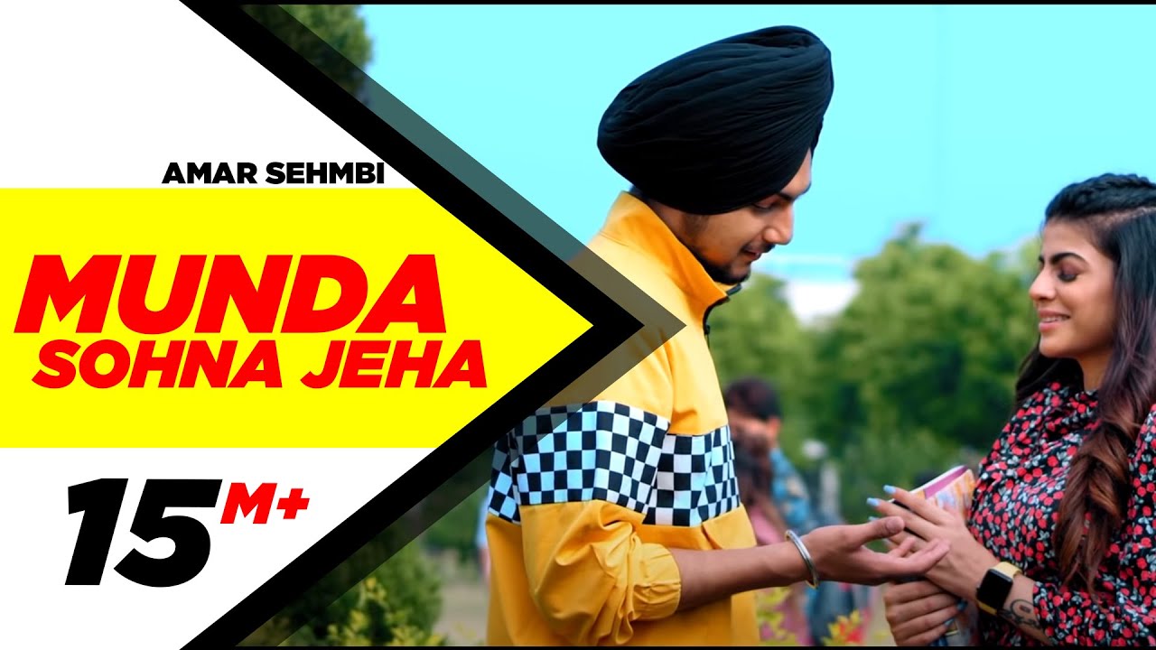 Munda Sohna Jeha Lyrics | Speed Records | Amar Sehmbi, Anjali Sharma