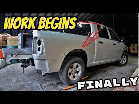 Rebuilding a Wrecked 2016 Dodge Ram 1500 EcoDiesel Part 2