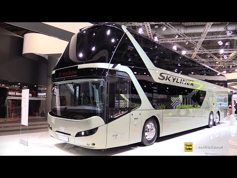 2019 Neoplan Skyliner 78 Seat Double Decker Luxury Coach - Walkaround - 2018 IAA Hannover