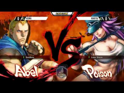 USFIV: Dreamhack Winter 2K15 - Keoma(Abel) vs Reiketsu(Poison)
