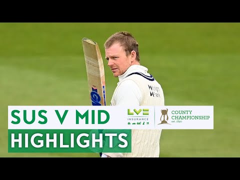 Middlesex Chase 370 Despite Pujara Century | Sussex v Middlesex | LV= County Championship 2022