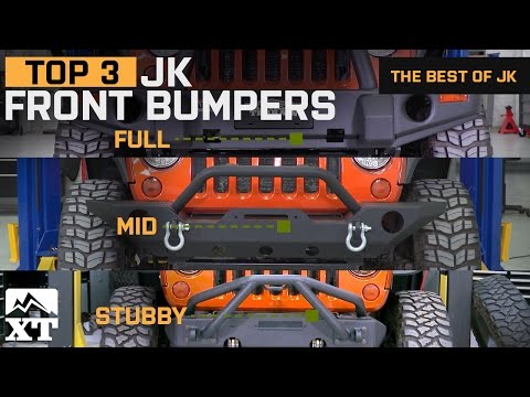 The 3 Best Jeep Wrangler Bumpers For 2007-2017 JK Unlimited Rubicon Sahara Sport