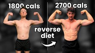 How To BUILD MUSCLE & GET LEAN By Eating MORE FOOD (Reverse Dieting Explained)