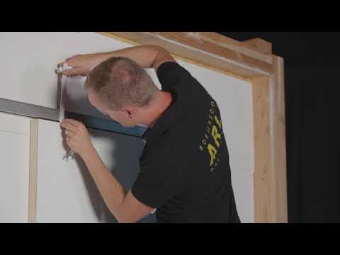 Embout cache pince Xperta pour vantail coulissant en verre ARGENTA