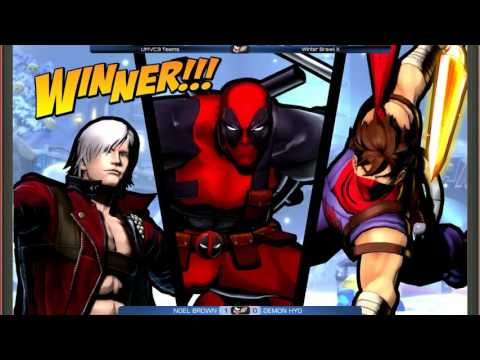 UMVC3 Teams @ Winter Brawl X - Team NYC vs Team Philly [720p/60fps]