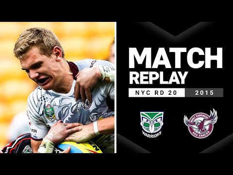 NRL Highlights | Warriors v Sea Eagles | Full Match | Under 20s Round 20, 2015 | NYC