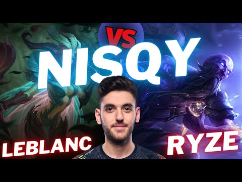 NISQY | LEBLANC VS RYZE | MID GAMEPLAY | Patch 14.11 / Season 14 | #LeagueofLegends