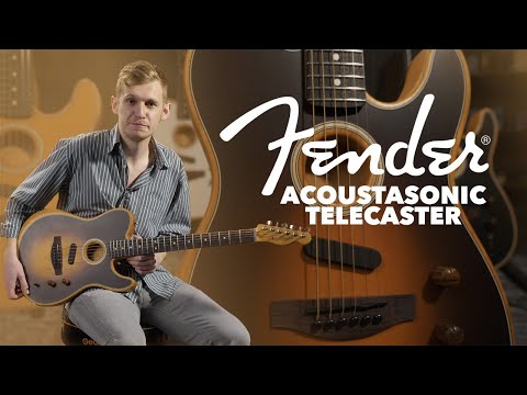 Acoustic tone meets electric performance - New Fender Acoustasonic Player Telecaster