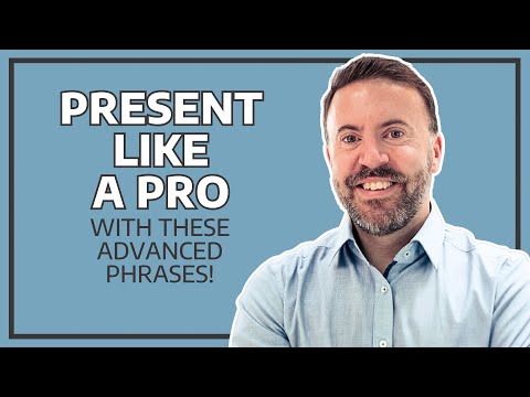 MORE Advanced Phrases for Presenting in English