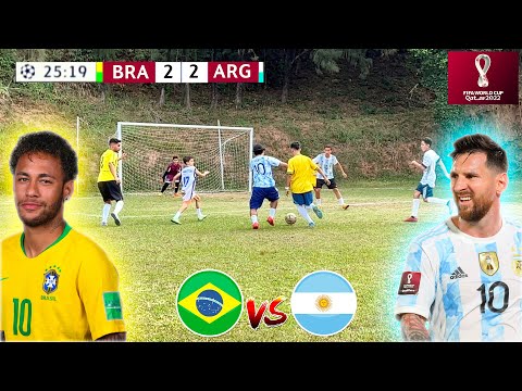 🏆 THE WORLD CUP HAS STARTED! BRAZIL vs ARGENTINA SEMI-FINAL 🏆 ‹ Rikinho ›