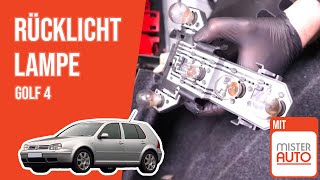 Youtube thumbnail of video "Wie Golf 4 Rücklicht Lampe wechseln 💡"