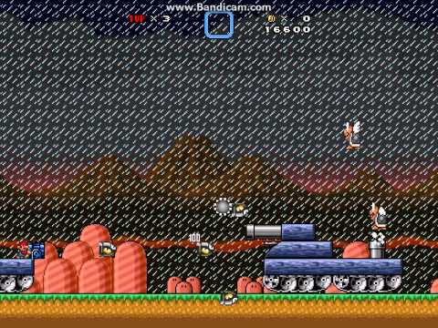 Super Mario Bros. X: The Invasion 2: Summer Sun Gameplay - Hardmode Tank (On Day Rain)