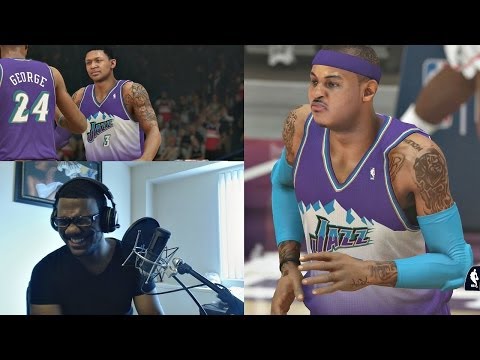 NBA 2K14 Next Gen MyTEAM FACECAM - Carmelo Anthony Debut!!! PS4