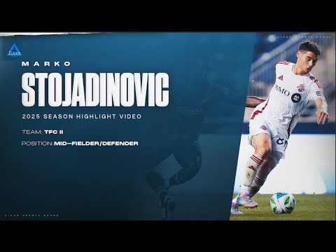 MARKO STOJADINOVIC 2025 MLS Next Pro Highlight Tape - TFC II