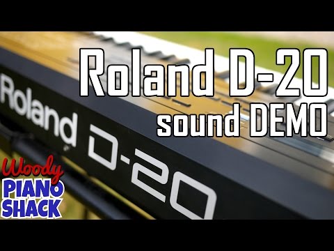 Roland D20 demo | Best of the presets | Roland D10 D110 synths