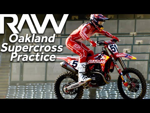 Oakland Supercross Practice RAW - Motocross Action Magazine