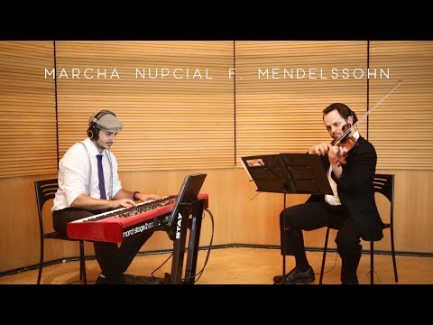 Marcha Nupcial - F. Mendelssohn - Duo Piano e Violino - Música para Casamentos - EduBerigo.com