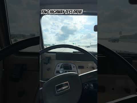Thumbnail for Toyota FJ40 highway test drive #4x4 #toyota #classiccar #testdrive #landcruiser #toyotalandcruiser by Toyota FJ40