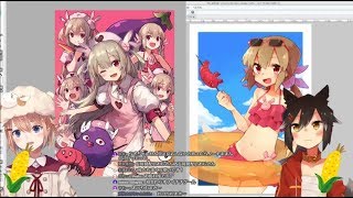 ふたりでおえかき　５０００人ありがと～～！！！！＃４