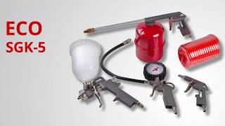 ECO SGK-5 Набор пневмоинструмента