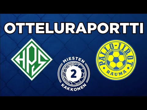 Otteluraportti: HPS - Pallo-Iirot 8.9.2025
