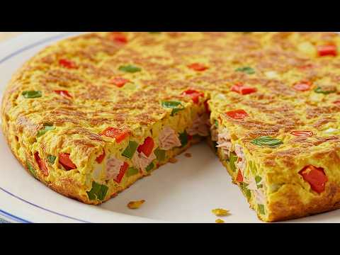 Tortilla De Atún | Receta 100% Saludable