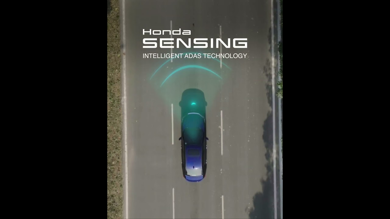 Safe & smooth cruising with Honda SENSING Intelligent ADAS Technology