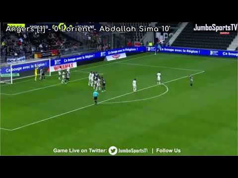 Abdallah Sima Goal Angers vs Lorient #anger #ligue1 #goals