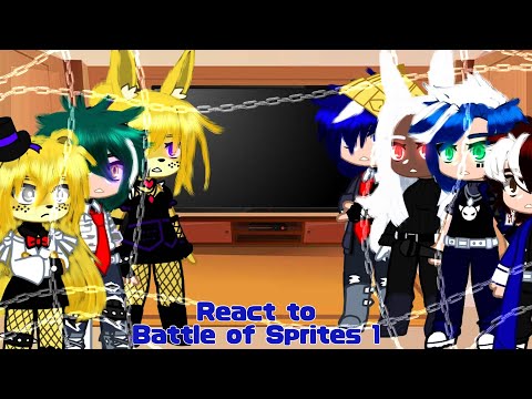 "React to Battle of Sprites" || Part 1/?? || Gacha Club #4
