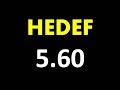 HEDEF 5.60 / DOLAR TL | (Forex Anlık Döviz Kuru | Foreks Canlı Teknik Analiz)