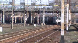 preview picture of video 'Lubliniec dworzec PKP - ET41-095 & Traxx E186 272-1'