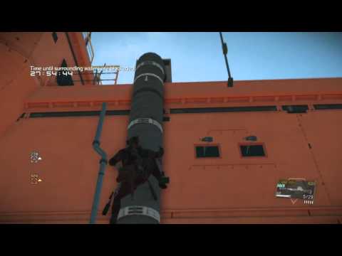 METAL GEAR SOLID V:  Easiest Route to the Core - Medical Platform FOB Infiltration