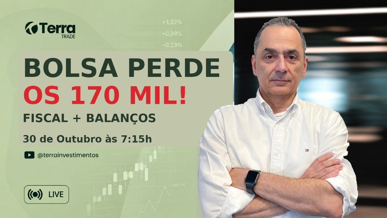 📉 Ibovespa perde 170 mil! Fiscal, Vale e Amazon | Call de Abertura 30/10/26 7:15