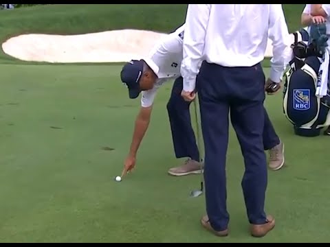 Matt Kuchar denied free relief from embedded ball - Golf Rules