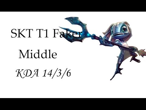 SKT T1 Faker - Fizz vs Yasuo | League of Legends