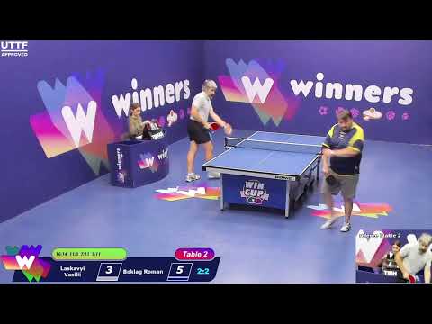 WINners CUP table 2  03.01 Laskavyi Vasilii - Boklag Roman   17:30