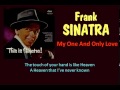 My One And Only Love Frank Sinatra Lyrics 
