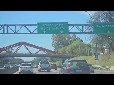 Autopista General Paz ,subiendo a Panamerica Domingo 19 de Octubre del 2025