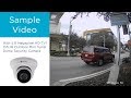 Sample Video - Alibi 5.0 Megapixel HD-TVI 135' IR Outdoor Mini Turret Dome Security Camera