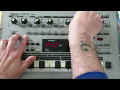 MC303 tutorial / making of "Fog" dub techno pattern
