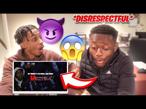 IFFY FOREIGN - VICTIM FT. KYLE RICHH, JENN CARTER | REACTION