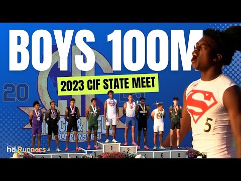 2023 TF - CIF State - 100M (Boys)